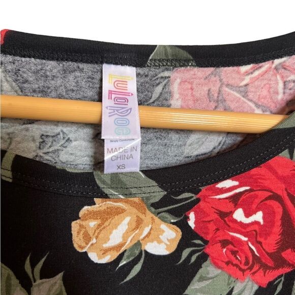 LuLaRoe Floral Irma Size XS - Picture 3 of 5